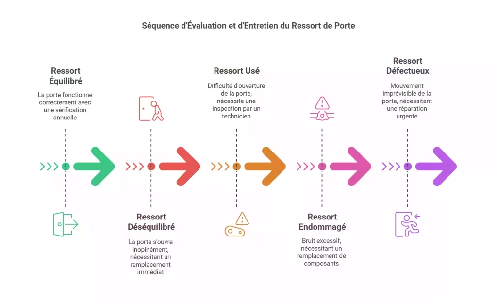 L’équilibrage des ressorts et ses conséquences