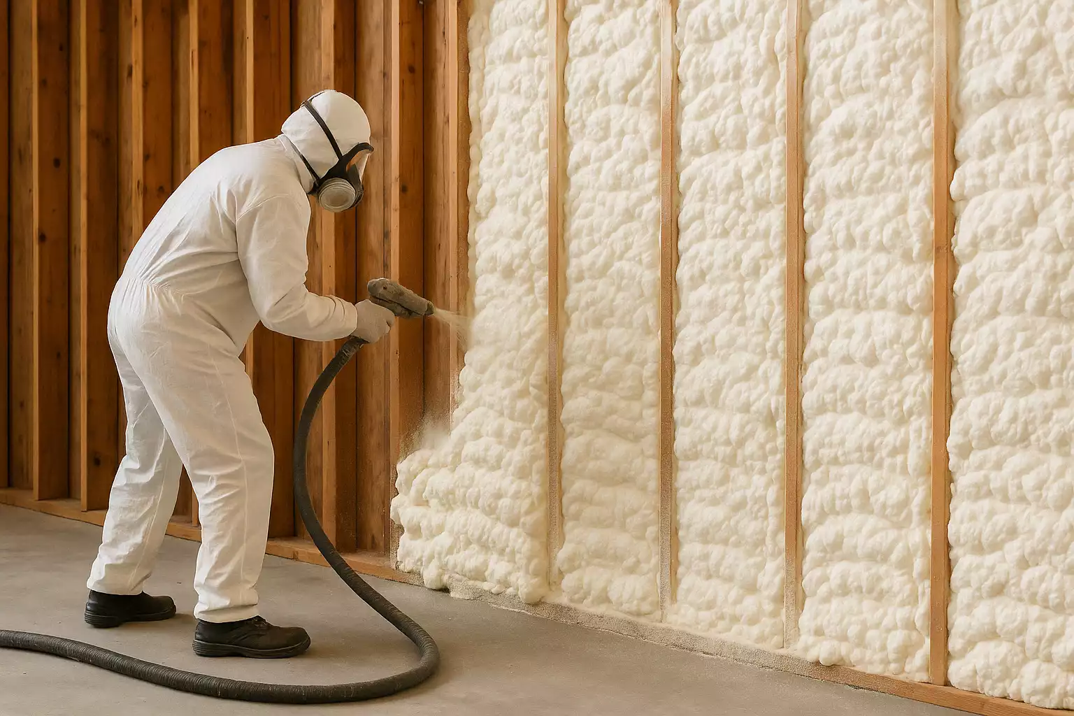 Peut-on faire soi-même une isolation en mousse polyuréthane projetée ?