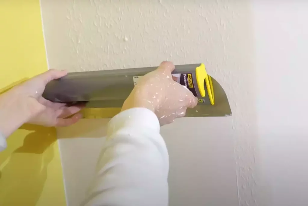 enduit de lissage rouleau