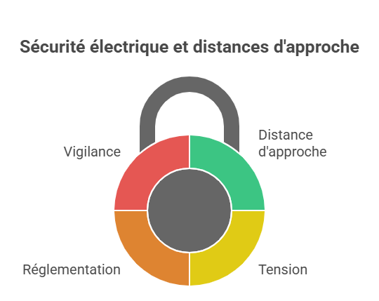 Comment distinguer les zones électriques sur site ?