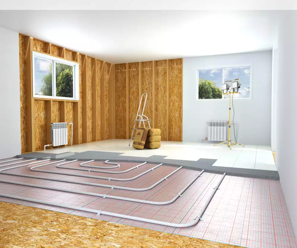 Le cas particulier du plancher chauffant réversible