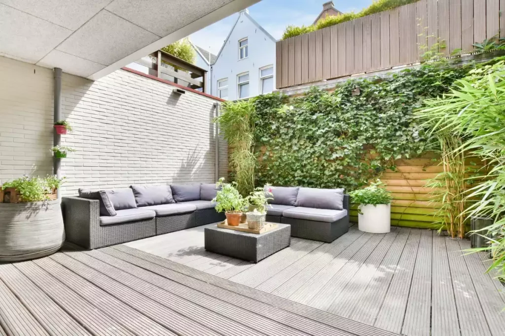 terrasse beton ou boi