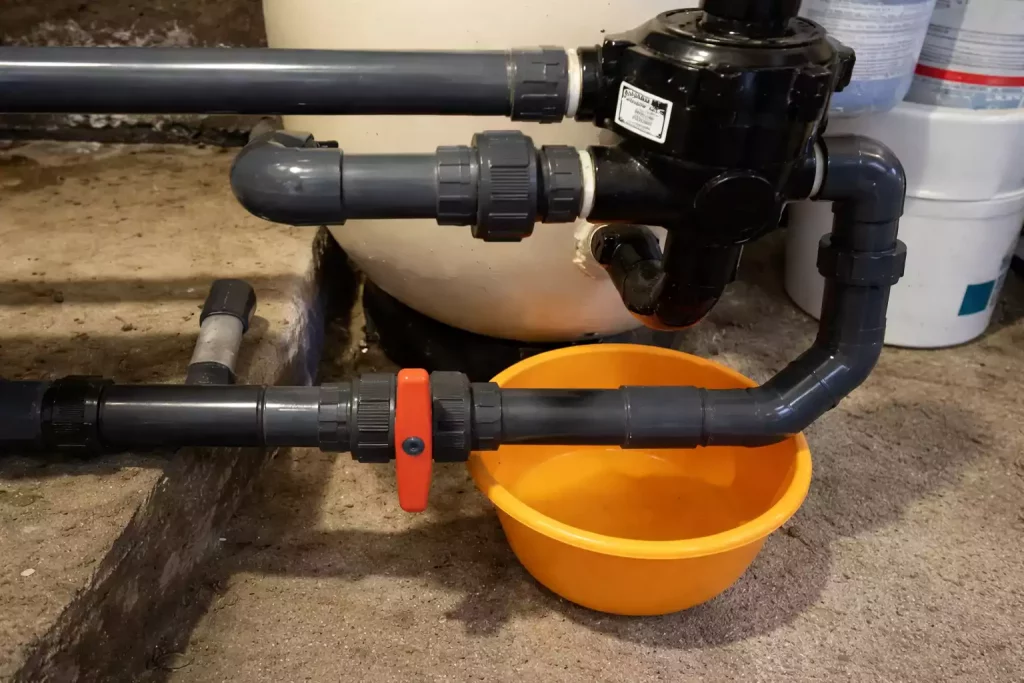 Vérification et diagnostic de la fuite