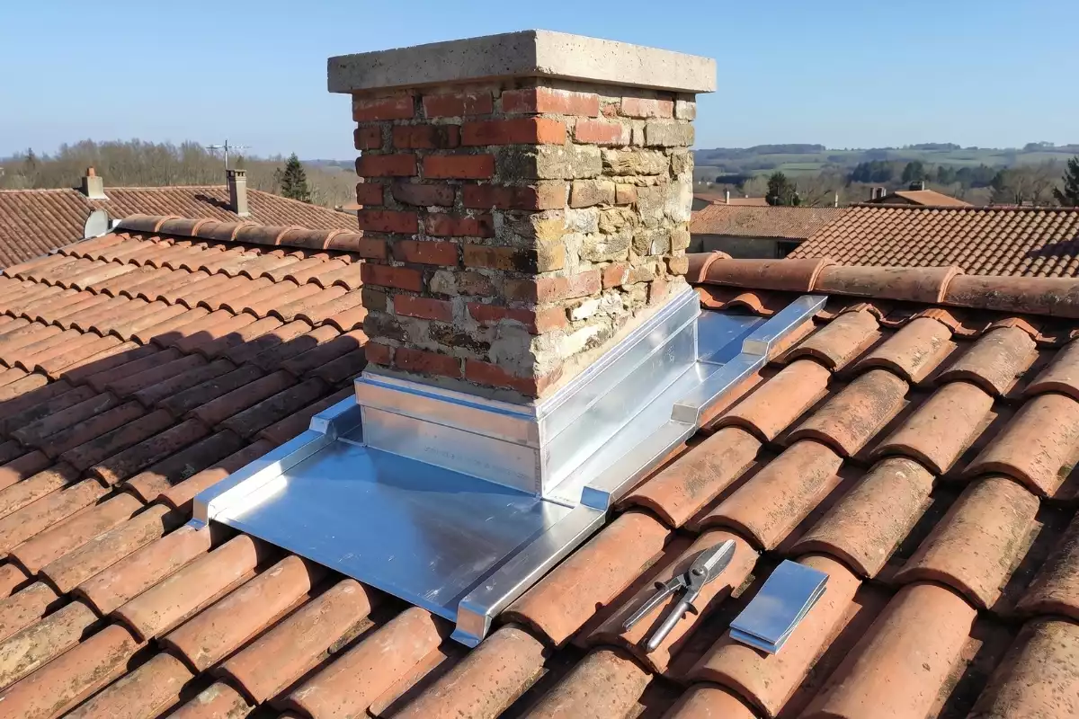 Abergement de Cheminée en Zinc