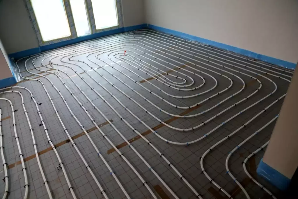 Courbe de chauffe d’un plancher chauffant et réglage pour optimiser le chauffage au sol