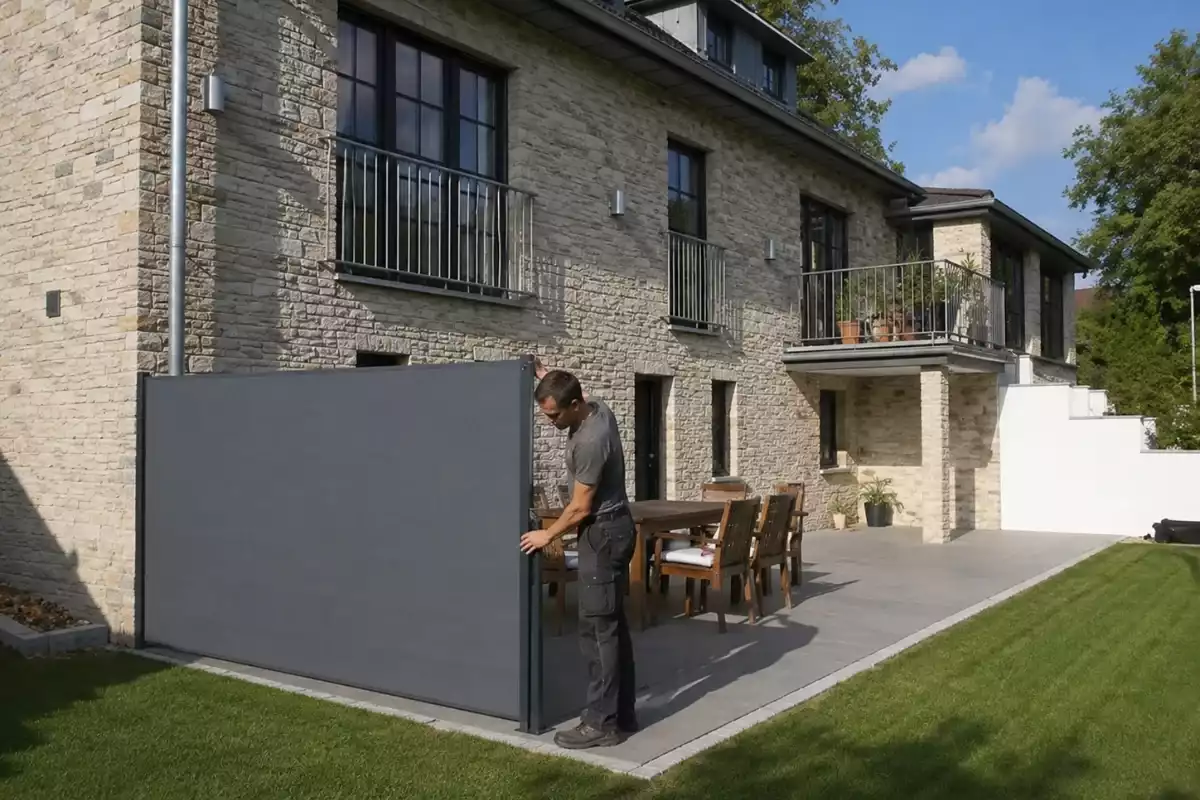 Comment fixer un brise-vue rétractable sans mur : méthodes et solutions techniques