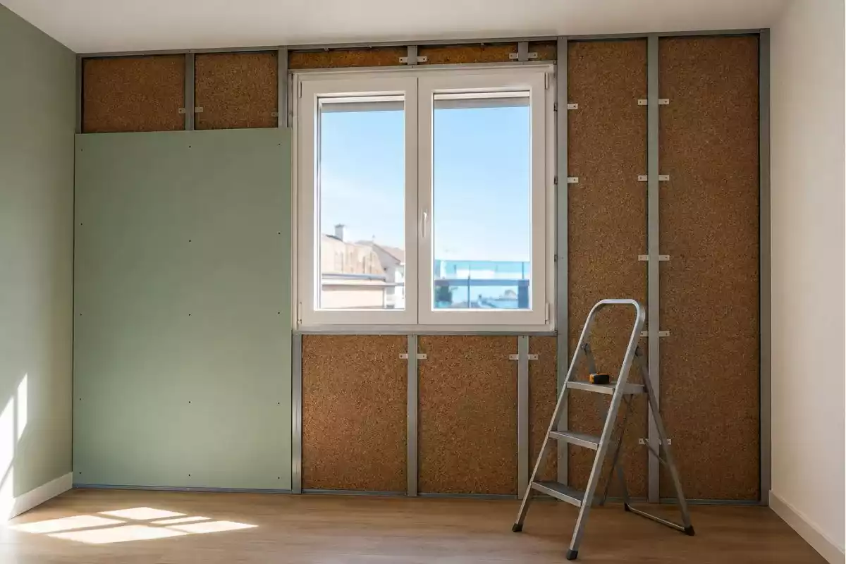 Quelle épaisseur de liège pour isoler un mur ?